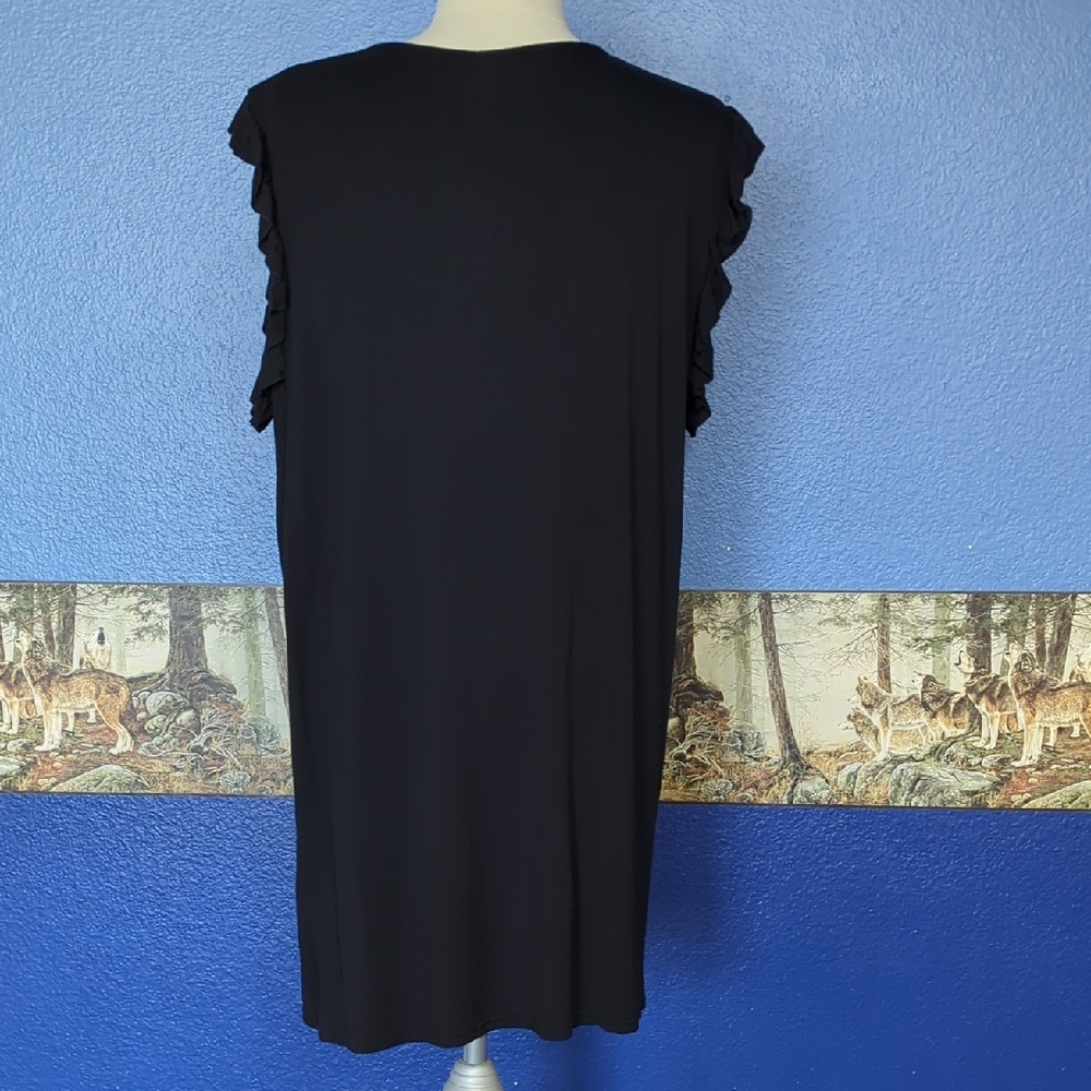 boohoo Ruffle Sleeve Dress